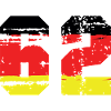 62 Numéro Allemagne Jersey