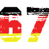 67 Number Germany Jersey