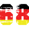 68 Number Germany Jersey
