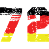 72 Number Germany Jersey