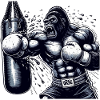 Boxender Gorilla
