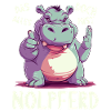 Hippo Hippo Complain Complainer Nölpferd