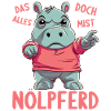 Hippo Hippo Complain Complainer Nölpferd