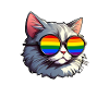 LGBTQ Cat