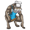 Werewolf Halloween Baker