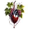 Grapes Heart