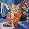 Katze, katzenmotiv, popart, geschenk, geschenkidee