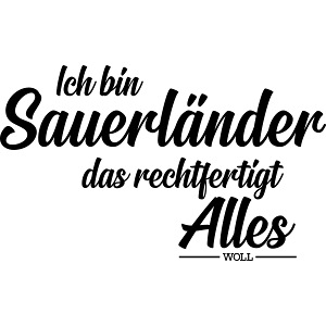 Sauerland - Edition das rechtfertigt Alles
