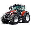 M F 5S Traktor