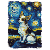 Chihuahua Starry Night
