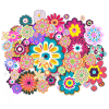 Hippie fleuri