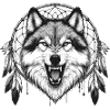 Winning Wolf Catches Dreams