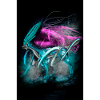 Suicune Illustrated Poster Drawn Creature