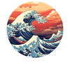 Große Welle The Great Wave Kanagawa