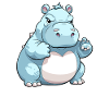 Hippo Hippo Complain Complainer Nölpferd