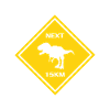 Attention : Carcharodontosaurus traverse la route