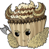 Viking Cupcake