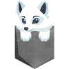 Cadeau mignon renard arctique