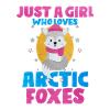 Cute arctic fox gift