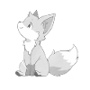 Cadeau mignon renard arctique