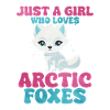 Cute arctic fox gift