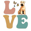 LOVE Wheaten Terrier Dog