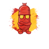 Bratwurst en cadeau