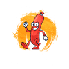 Bratwurst en cadeau