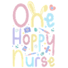 Easter Bunnies One Hoppy Nurse