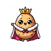 Potato Queen: Kawaii Cute Potato For Vegetarians