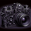 Skull Gothic Camera