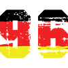 96 Number Germany Jersey