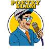 MAN MICROPHONE POETRY SLAM