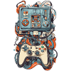 Abstract Art Aesthetic Gaming Streetwear