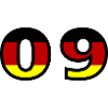 9 Numéro Allemagne Jersey
