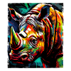 Rhinoceros Portrait