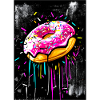 Donut-Graffiti-Stil