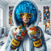 Pop Comic Boxing
