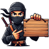 Ninja with shield