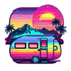 Camping-car / Camping-car / camping / Roadtrip / Voyage