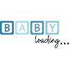 Baby loading…Aufdruck