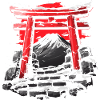 Temple Japonnais et Mont Fuji