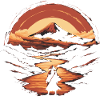 Samurai and Mount Fuji