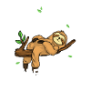 Beamter auf Lebenszeit Faultier