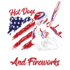 Baseball Drapeau Américain Patriotique
