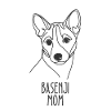 Art Mom Line - Basenji