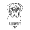 Art Mom Line - Bullmastiff