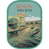 Modern Architecture Berlin Illustration