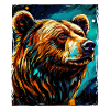 Portrait d’ours