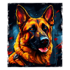 Schäferhund Hund Portrait